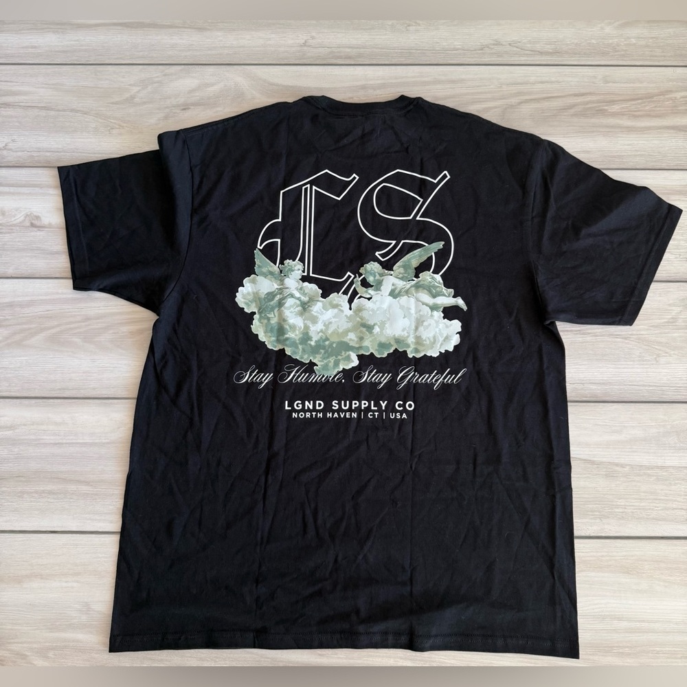 LGND Supply Co Stay Humble Tee Black XL NWT